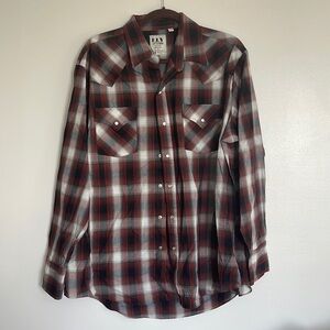 Ely Cattleman Western Pearl Snap Shirt